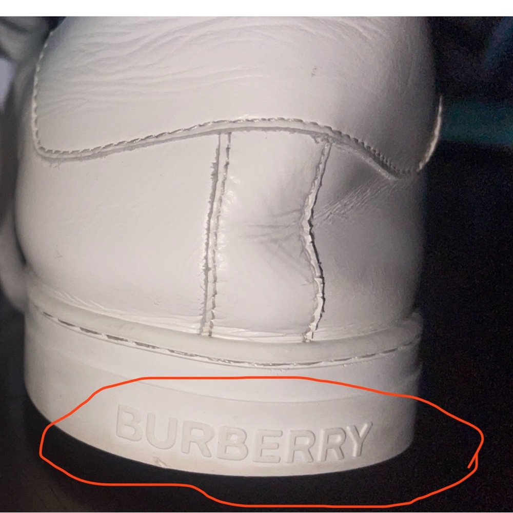 Burberry , Leather Men's Sneakers
